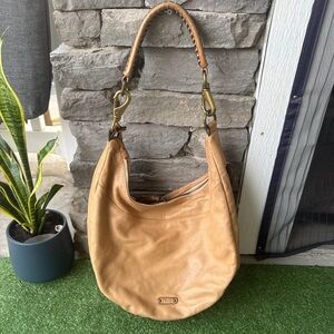 Frye Jenny Hobo Tan Leather Women’s Handbag